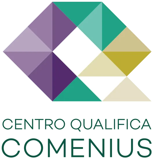 Logótipo da Centro Qualifica Comenius, entidade formadora da rede EUTutorix